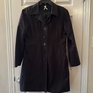 Lined Black trenchcoat
